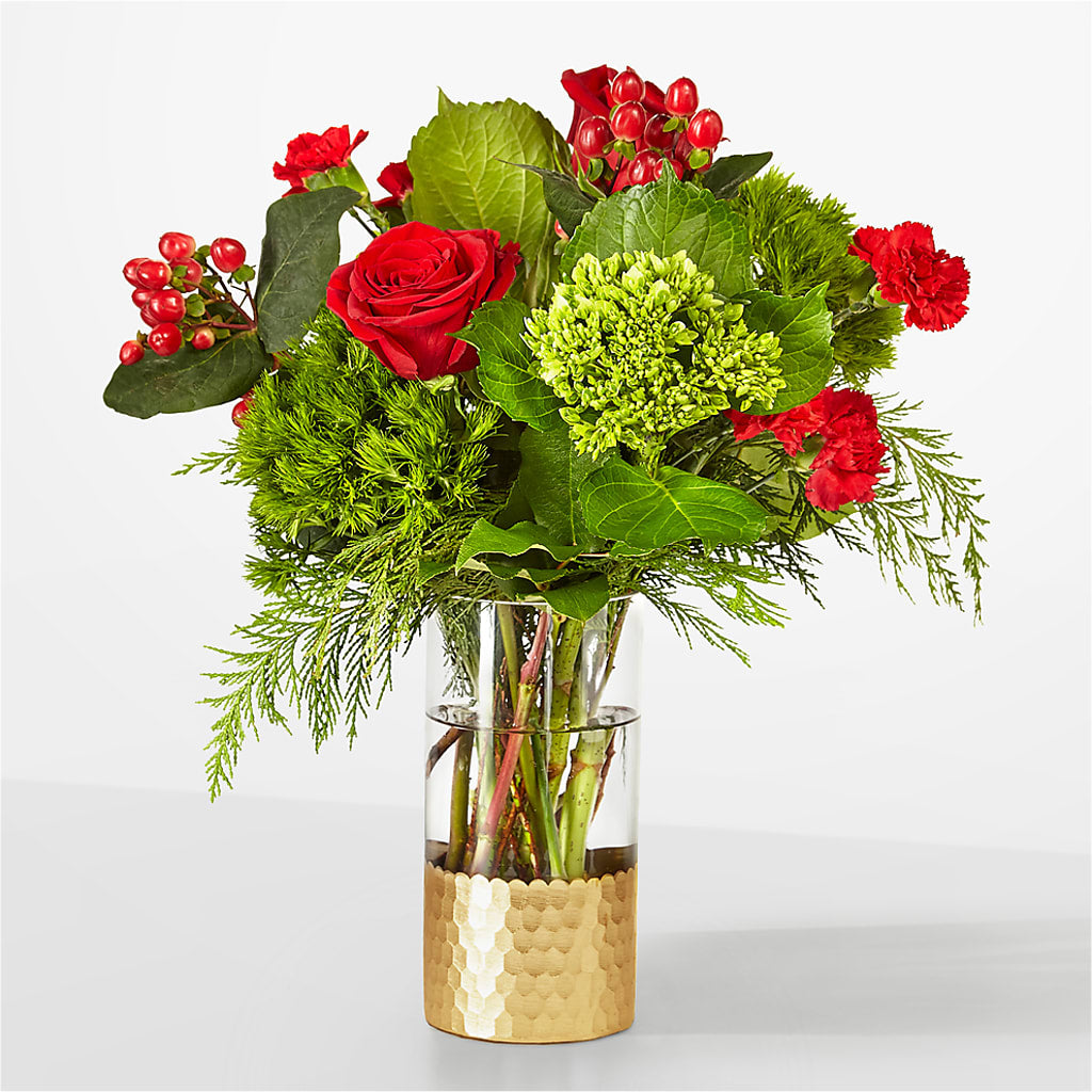 Plaid Throw Bouquet – ROSEMARY & PEPPER FLOWER CO, Gaylord MI