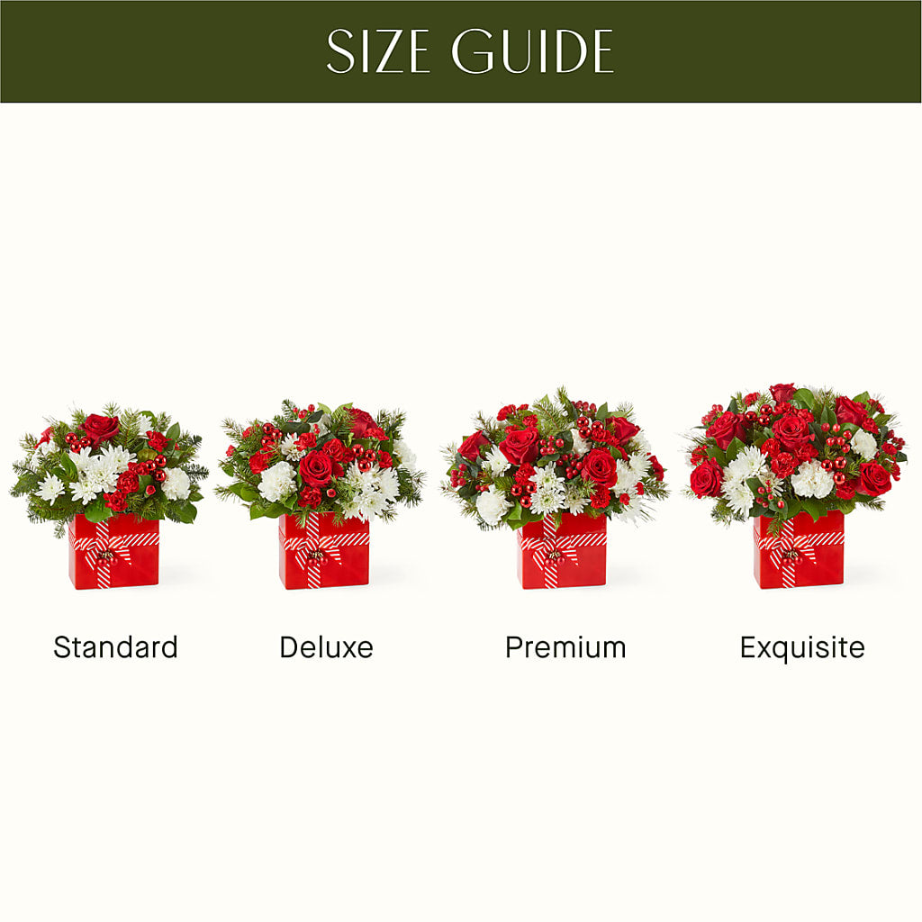 Presents Under the Tree Bouquet – ROSEMARY & PEPPER FLOWER CO, Gaylord MI