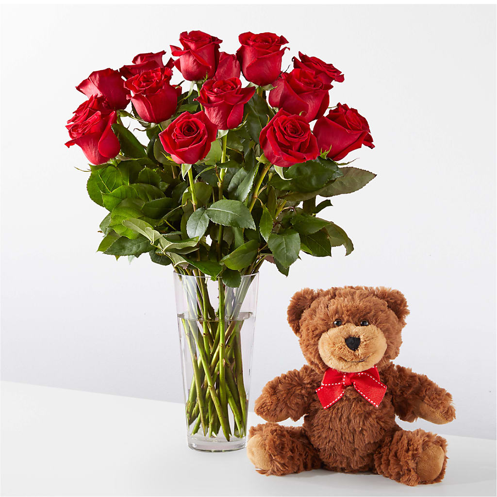 Romantic Long Stem Red Rose Bouquet Bundles – ROSEMARY & PEPPER FLOWER CO, Gaylord MI