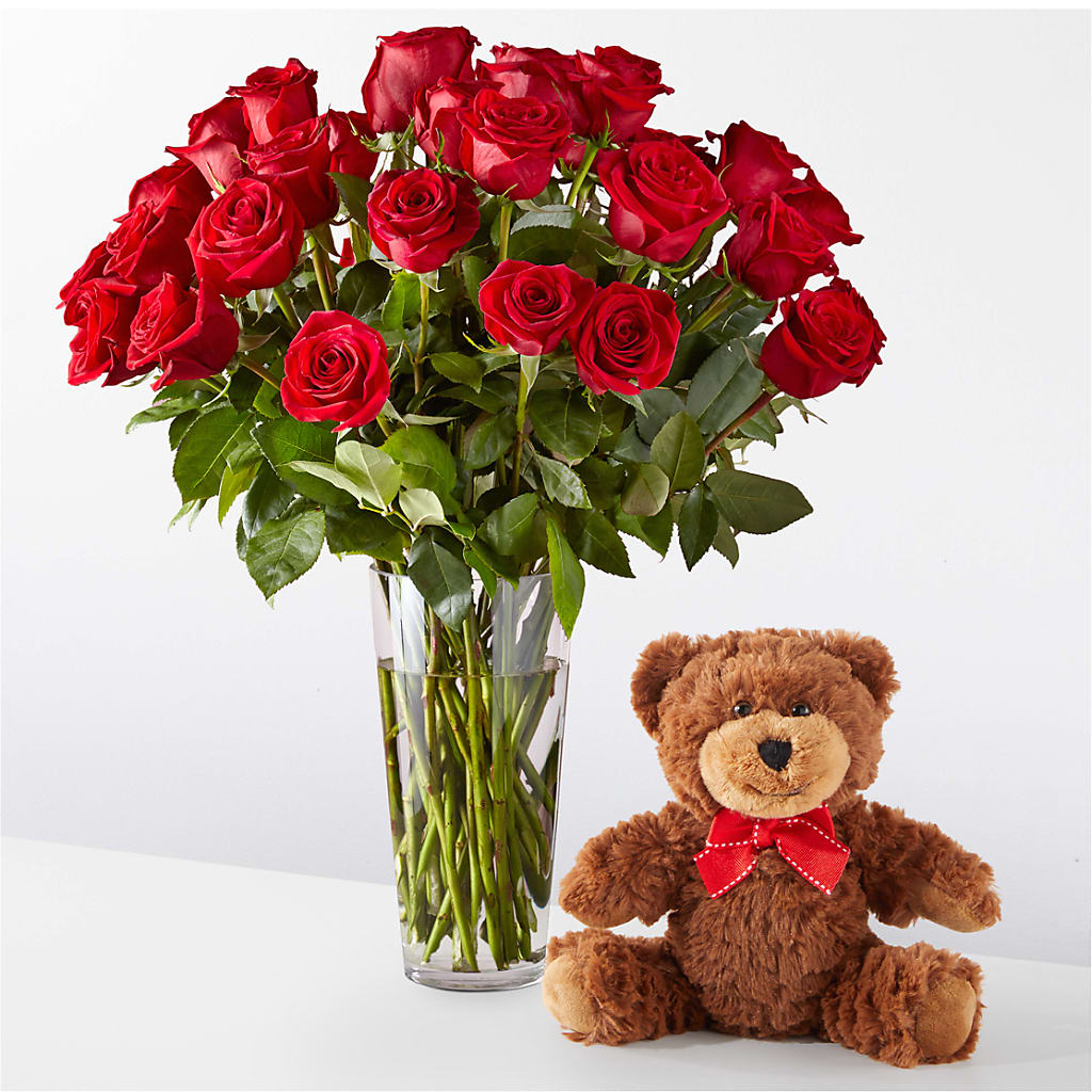 Romantic Long Stem Red Rose Bouquet Bundles – ROSEMARY & PEPPER FLOWER CO, Gaylord MI