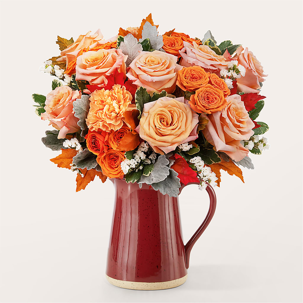 Pumpkin Pie Bouquet – ROSEMARY & PEPPER FLOWER CO, Gaylord MI