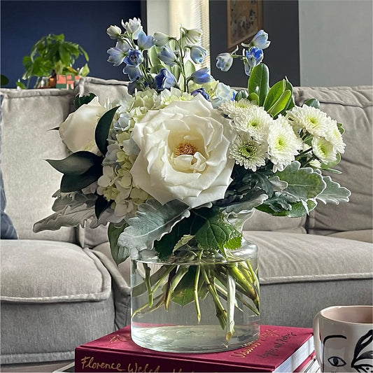 Clear Skies Bouquet – ROSEMARY & PEPPER FLOWER CO, Gaylord MI