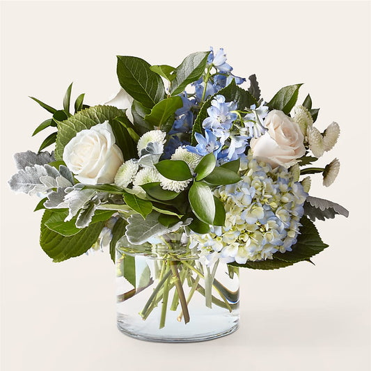 Clear Skies Bouquet – ROSEMARY & PEPPER FLOWER CO, Gaylord MI