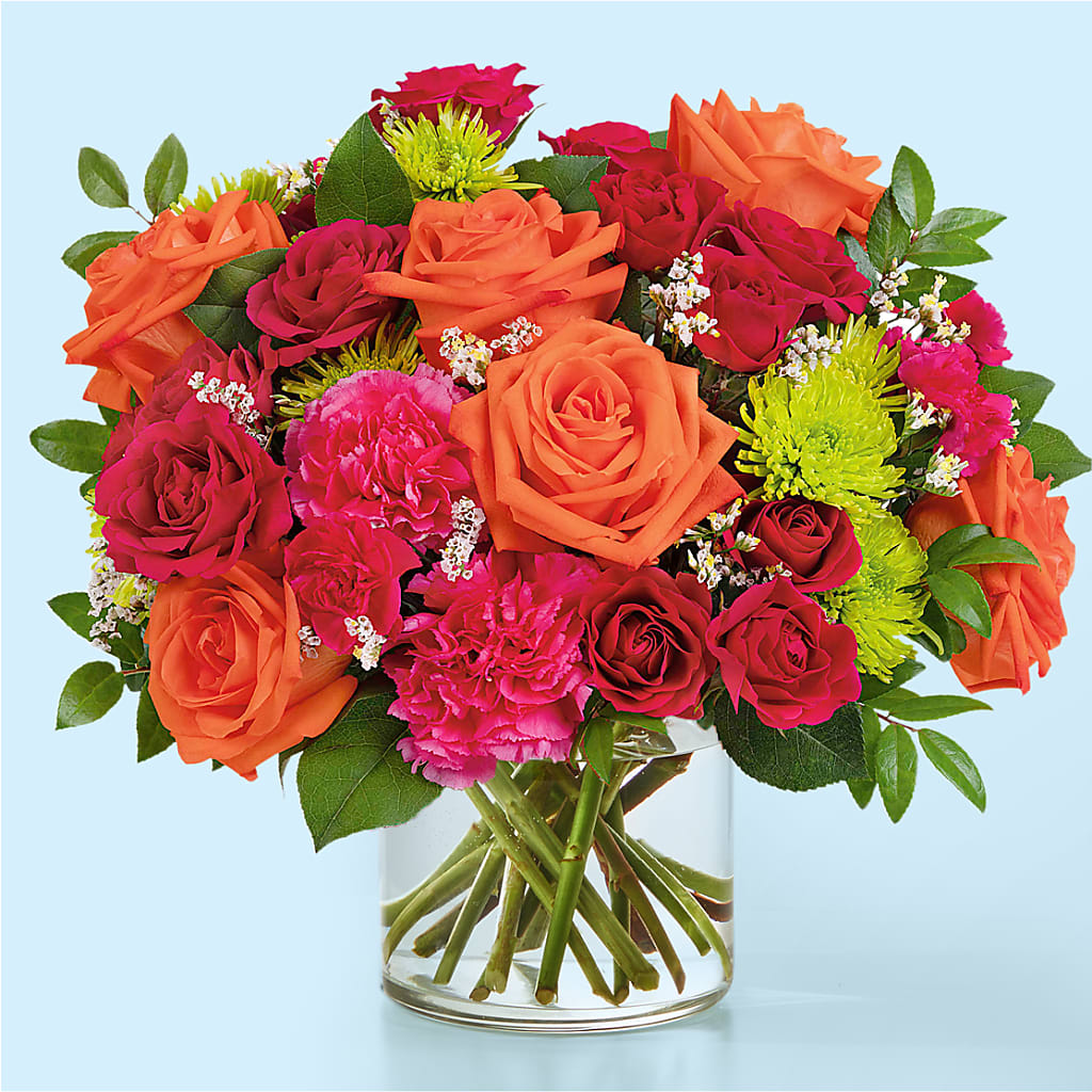 Colorful Carnival Bouquet – ROSEMARY & PEPPER FLOWER CO, Gaylord MI