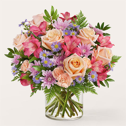 Sunset Serenade Bouquet – ROSEMARY & PEPPER FLOWER CO, Gaylord MI
