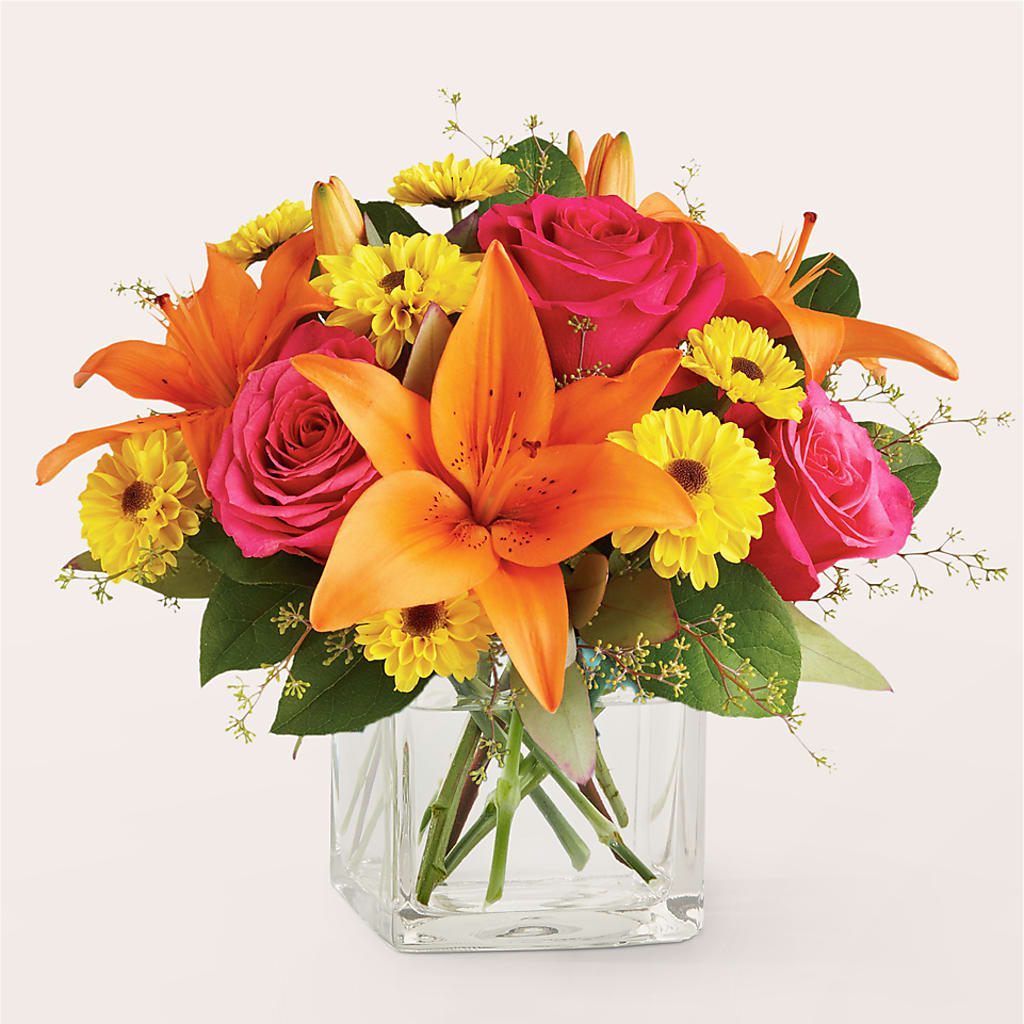 Neon Lights Bouquet – ROSEMARY & PEPPER FLOWER CO, Gaylord MI