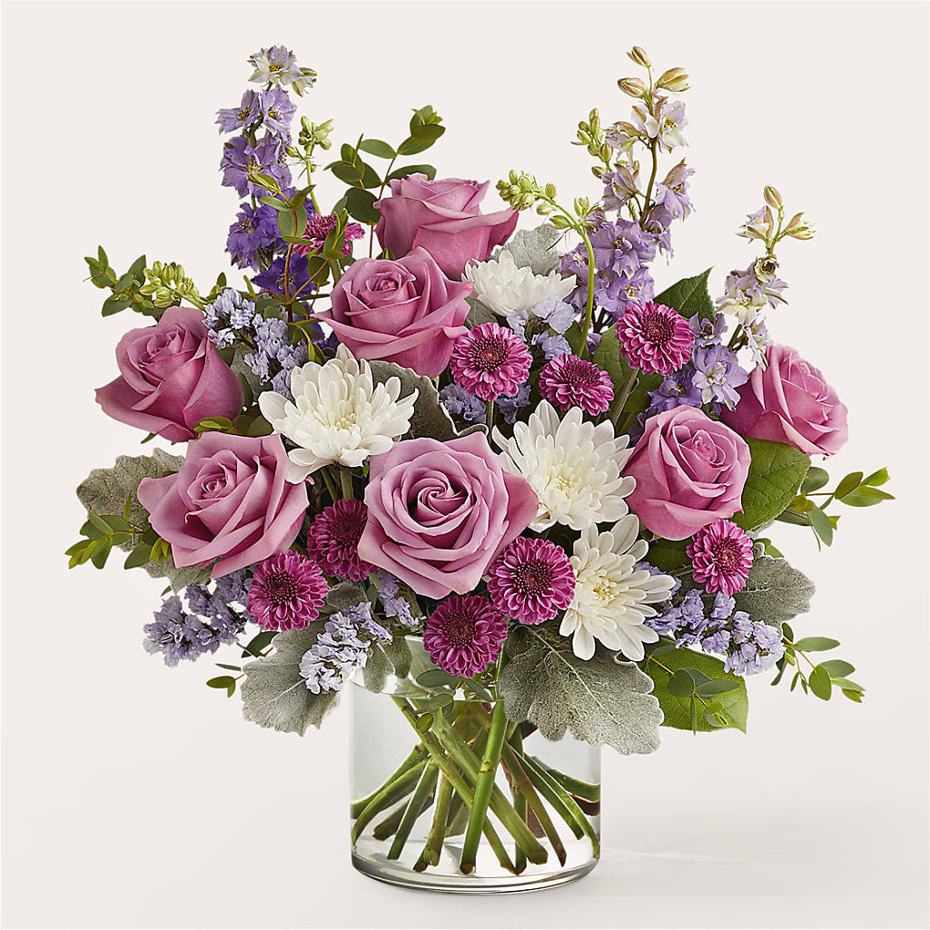 Violet Frost Bouquet – ROSEMARY & PEPPER FLOWER CO, Gaylord MI