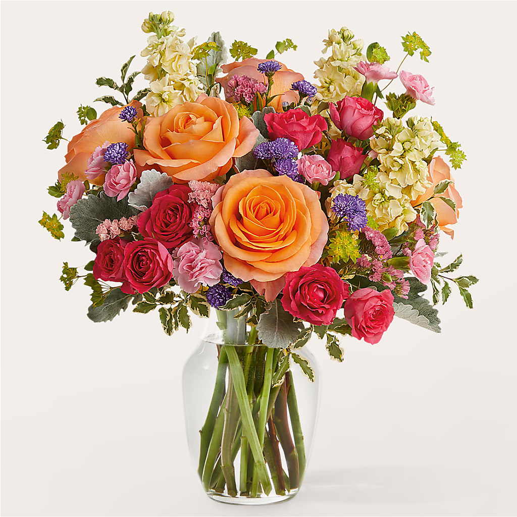Tangerine Tango Bouquet – ROSEMARY & PEPPER FLOWER CO, Gaylord MI