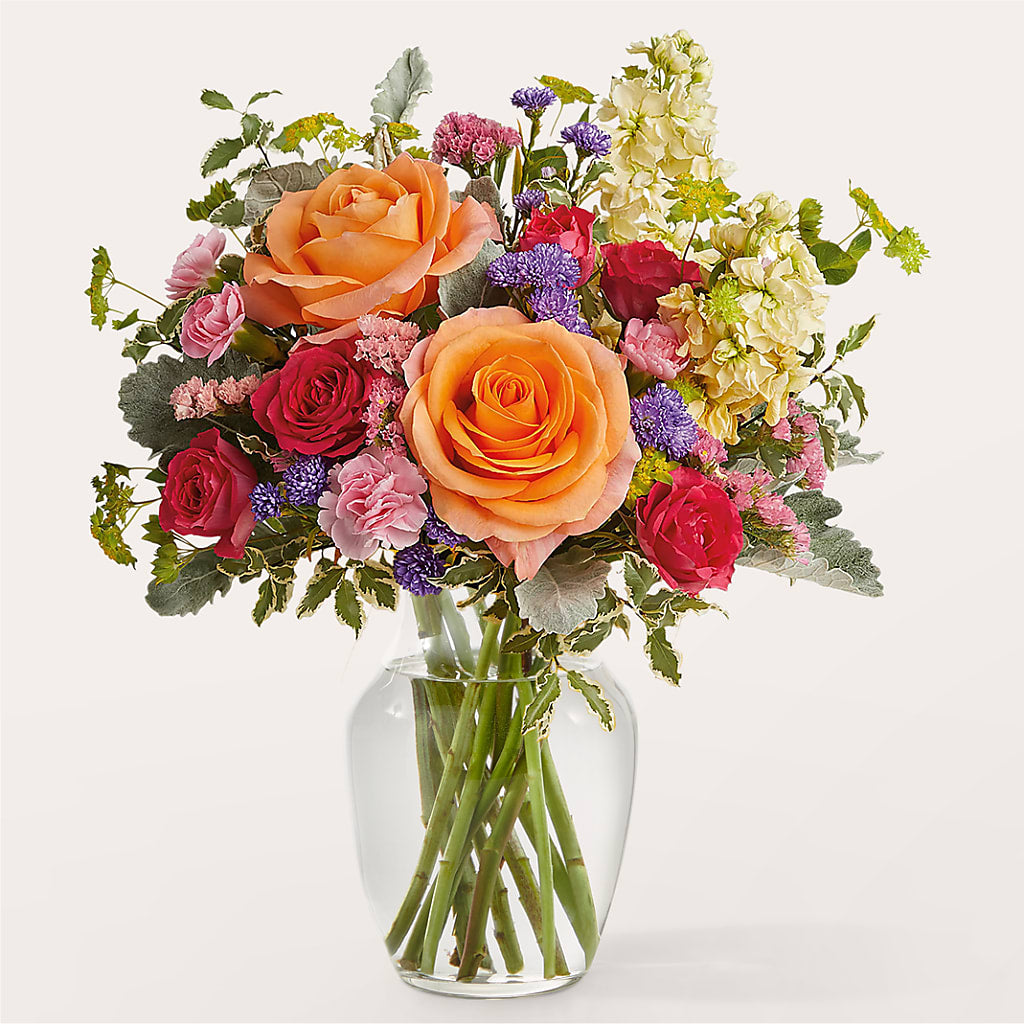 Tangerine Tango Bouquet – ROSEMARY & PEPPER FLOWER CO, Gaylord MI