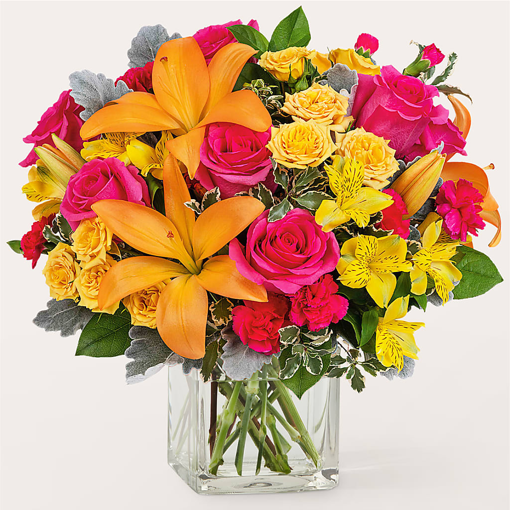 To the Tropics Bouquet – ROSEMARY & PEPPER FLOWER CO, Gaylord MI