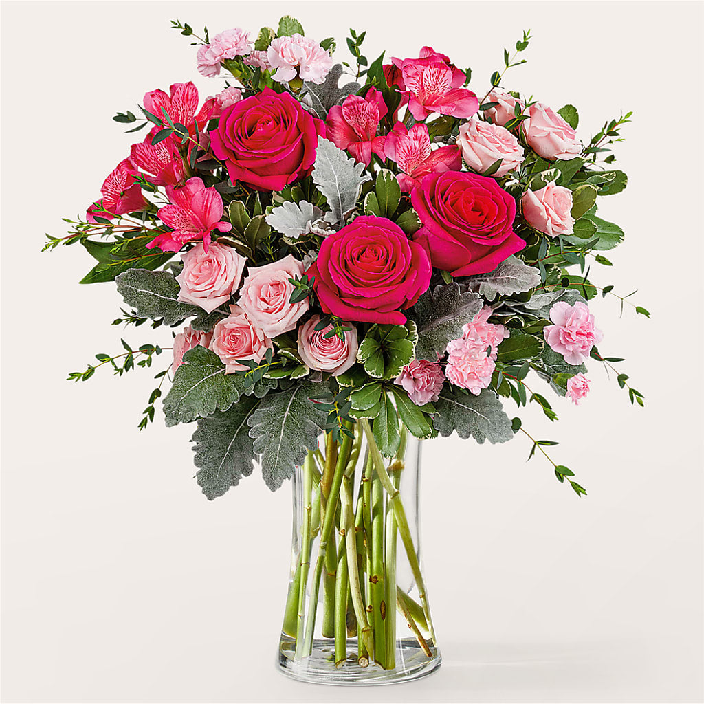Tickled Pink Bouquet – ROSEMARY & PEPPER FLOWER CO, Gaylord MI
