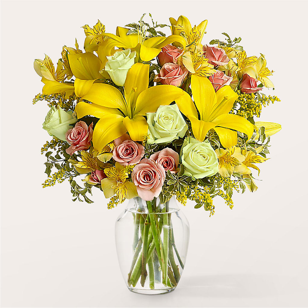 Sunburst Bouquet – ROSEMARY & PEPPER FLOWER CO, Gaylord MI
