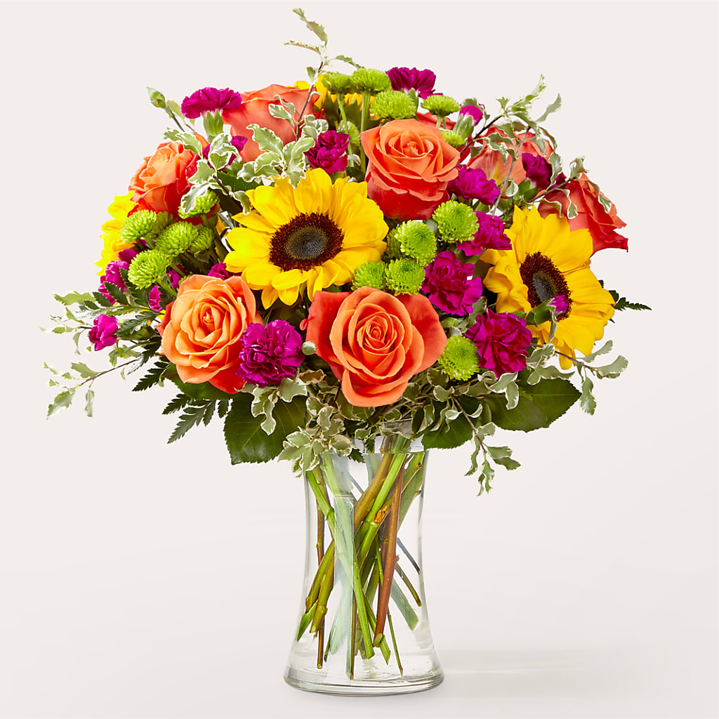 Warmth & Light Bouquet – ROSEMARY & PEPPER FLOWER CO, Gaylord MI