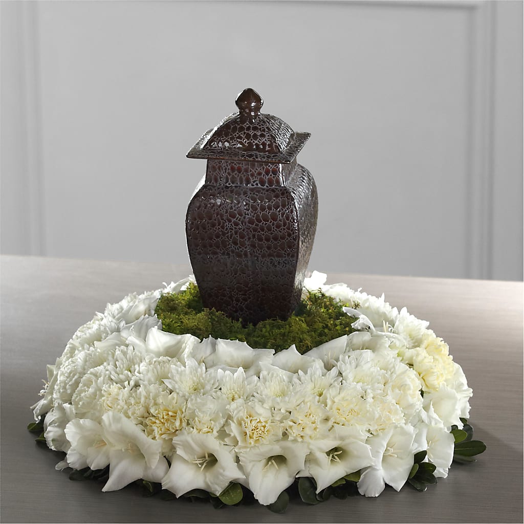 Encircling Grace Arrangement – ROSEMARY & PEPPER FLOWER CO, Gaylord MI