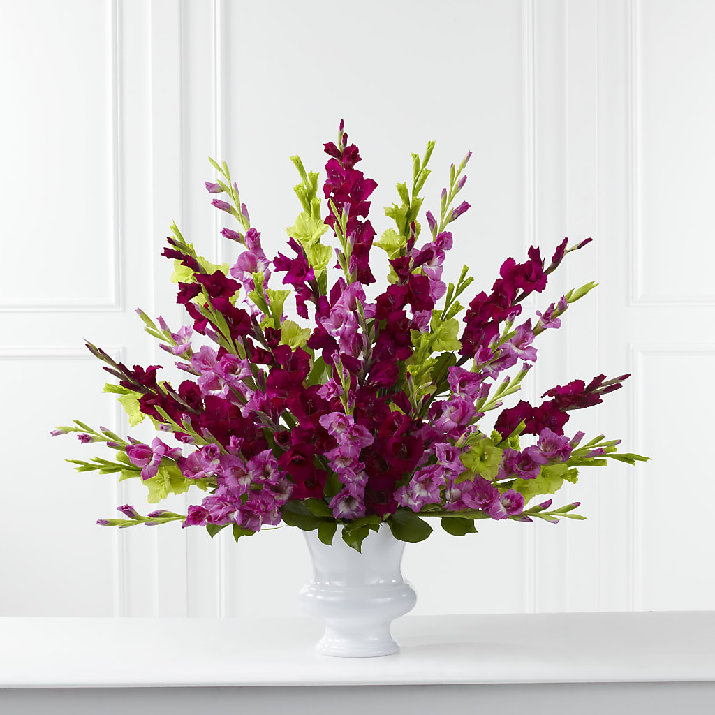 Solemn Offering Arrangement – ROSEMARY & PEPPER FLOWER CO, Gaylord MI
