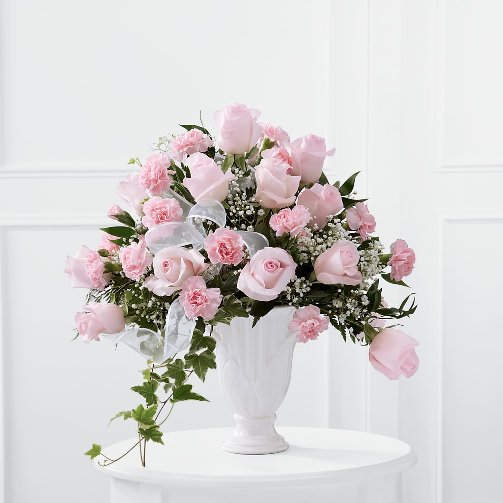 Deepest Sympathy Arrangement – ROSEMARY & PEPPER FLOWER CO, Gaylord MI
