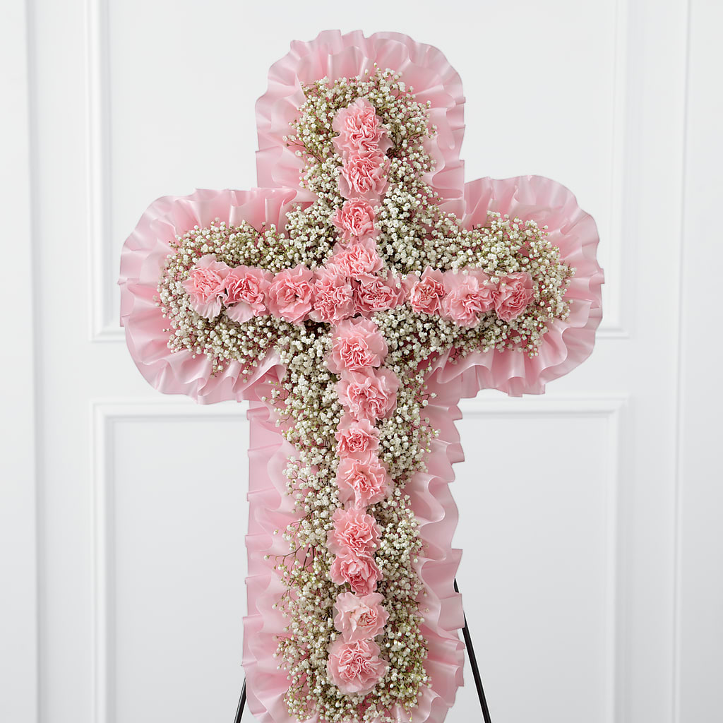Angel's Cross Easel – ROSEMARY & PEPPER FLOWER CO, Gaylord MI