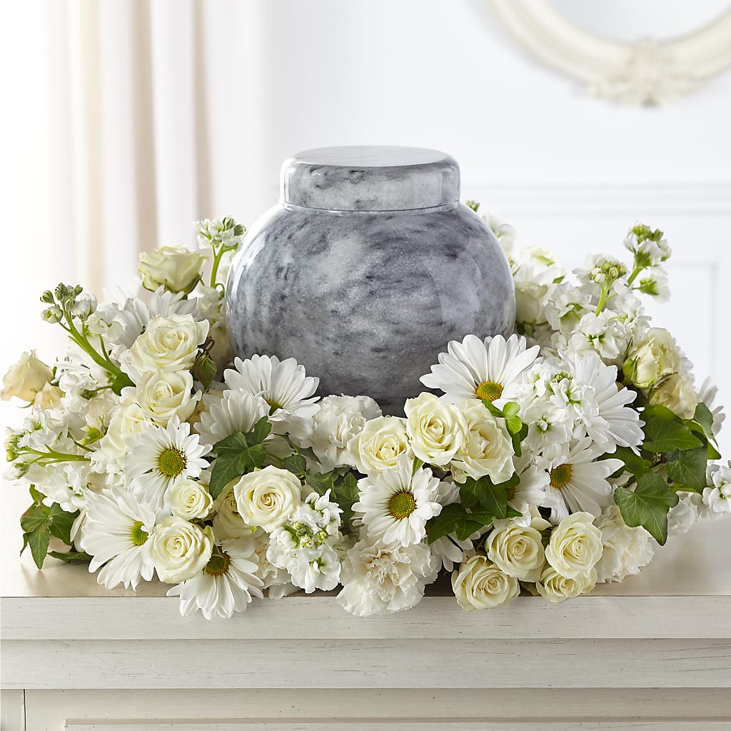Timeless Tribute Cremation Adornment – ROSEMARY & PEPPER FLOWER CO, Gaylord MI