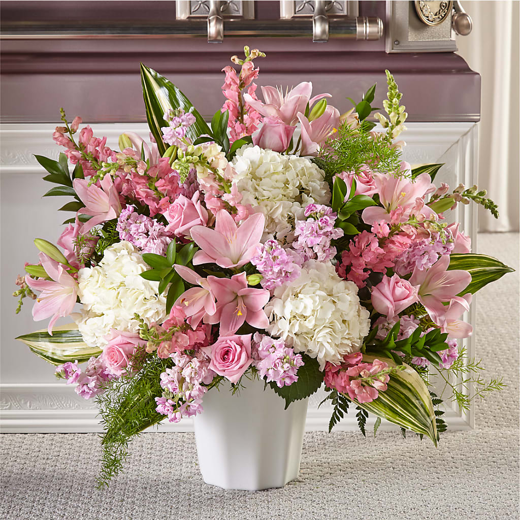 Simply Serene Floor Basket – ROSEMARY & PEPPER FLOWER CO, Gaylord MI
