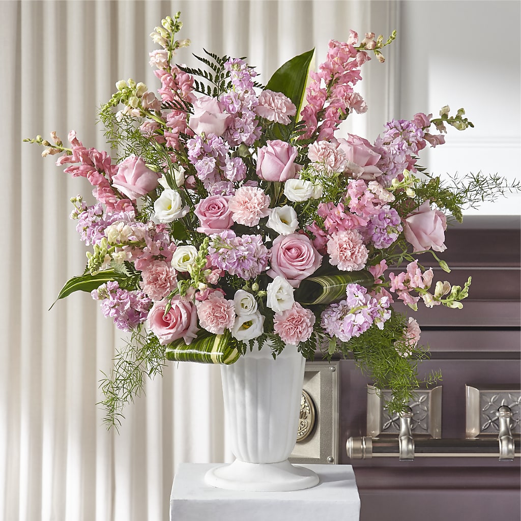 Divine Comfort Arrangement – ROSEMARY & PEPPER FLOWER CO, Gaylord MI