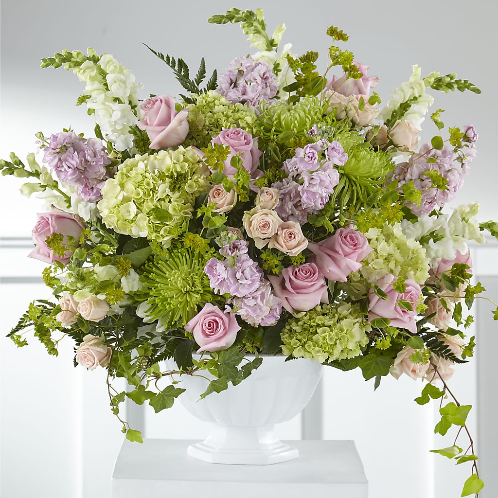 Radiant Embrace Arrangement – ROSEMARY & PEPPER FLOWER CO, Gaylord MI