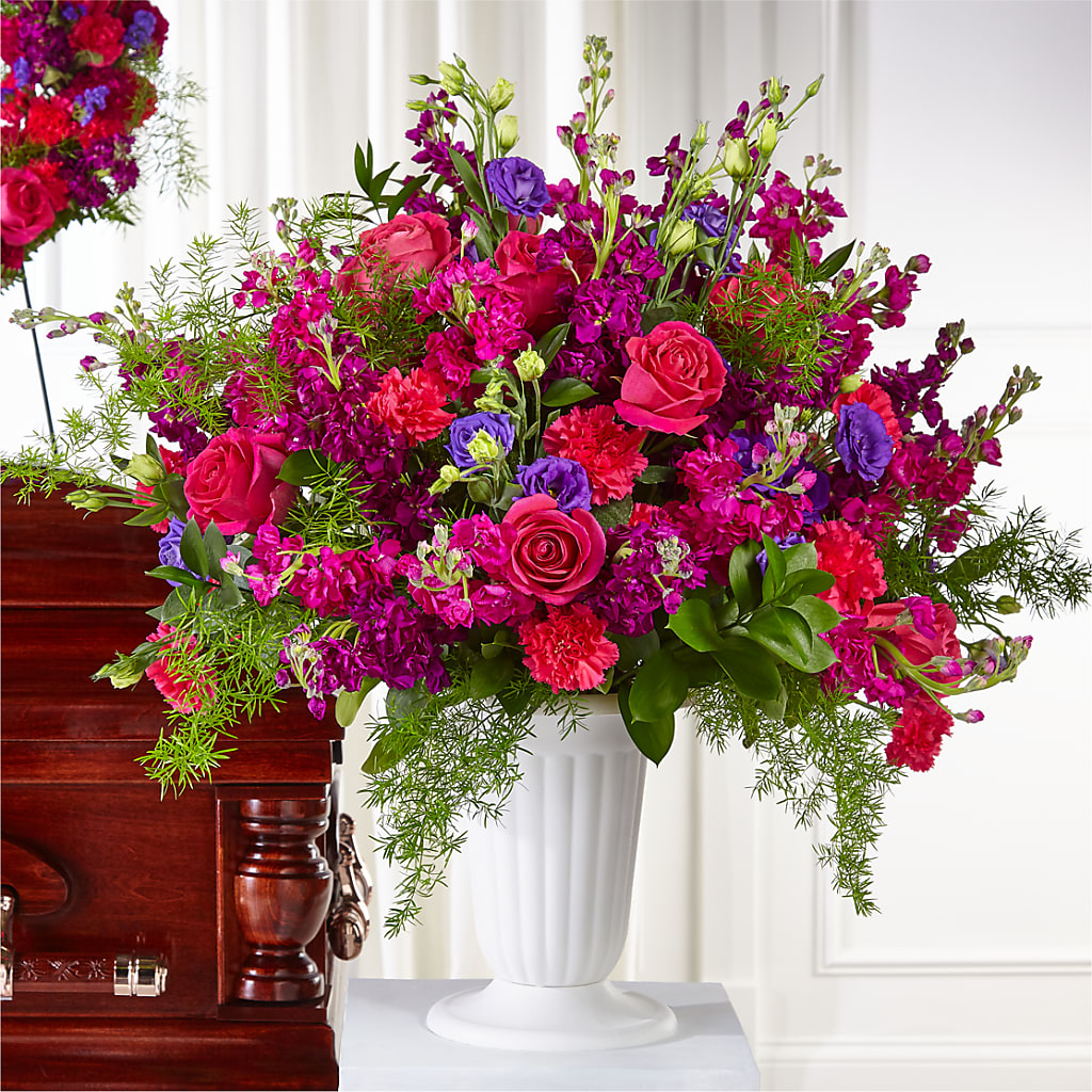 Eternal Day Arrangement – ROSEMARY & PEPPER FLOWER CO, Gaylord MI
