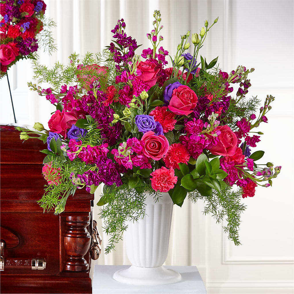 Eternal Day Arrangement – ROSEMARY & PEPPER FLOWER CO, Gaylord MI