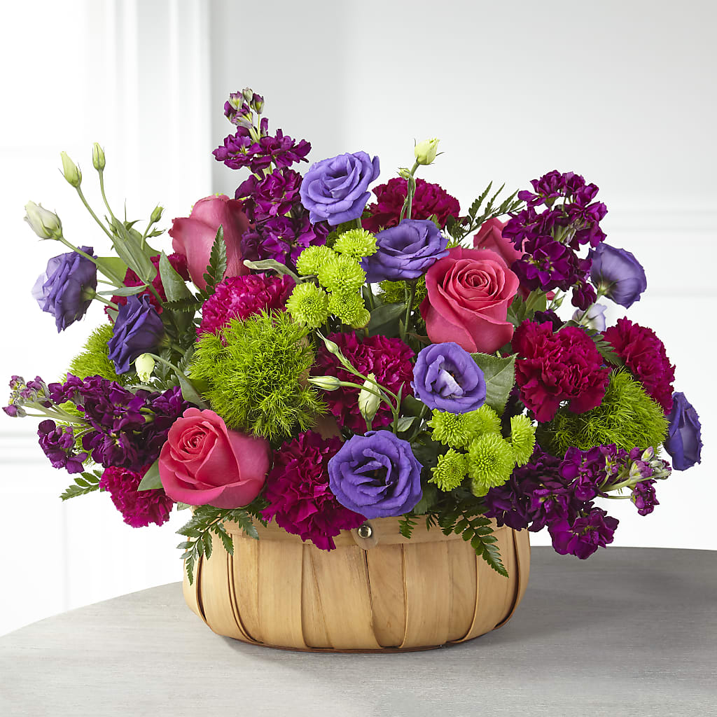 Serene Sanctuary Basket – ROSEMARY & PEPPER FLOWER CO, Gaylord MI