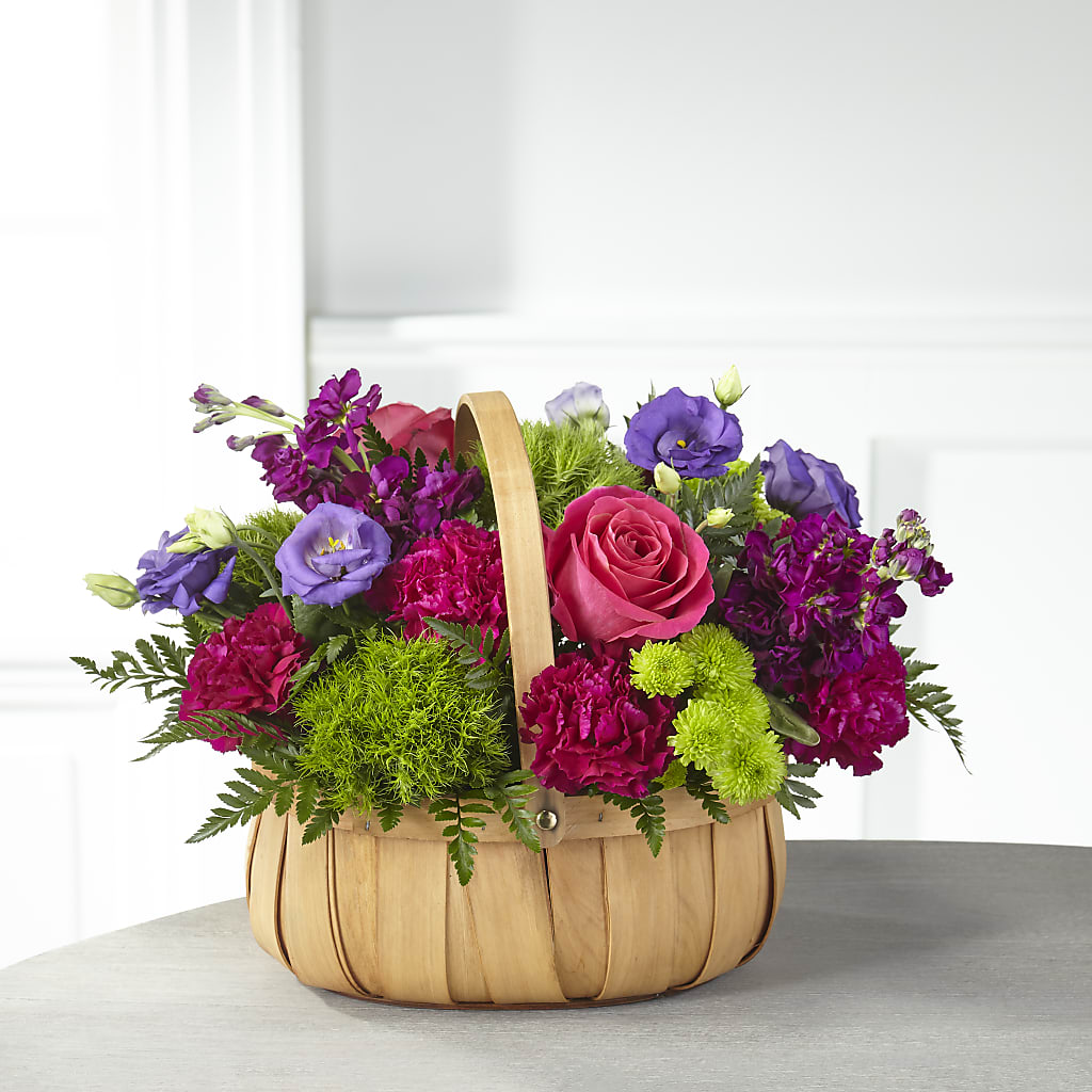 Serene Sanctuary Basket – ROSEMARY & PEPPER FLOWER CO, Gaylord MI
