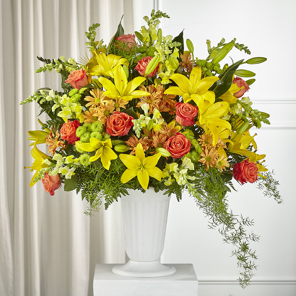 Fall Sentiments Arrangement – ROSEMARY & PEPPER FLOWER CO, Gaylord MI