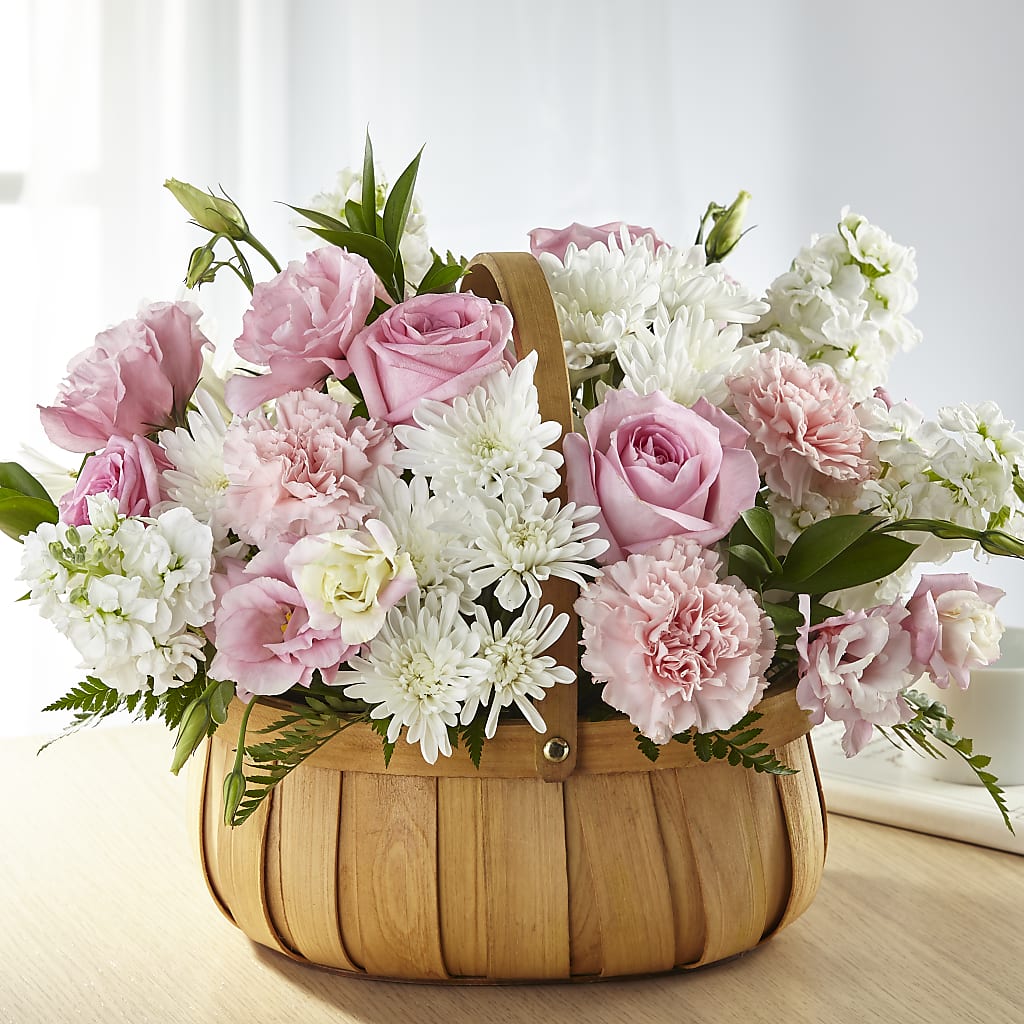 Always Graceful Basket – ROSEMARY & PEPPER FLOWER CO, Gaylord MI