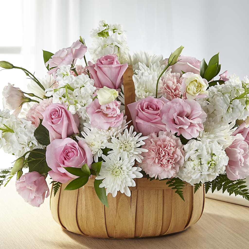 Always Graceful Basket – ROSEMARY & PEPPER FLOWER CO, Gaylord MI