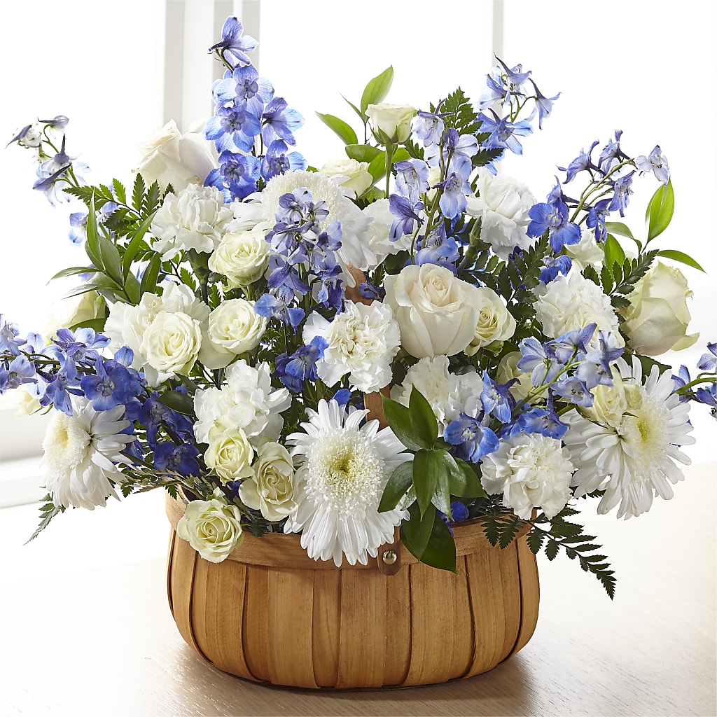 Harmony & Grace Basket – ROSEMARY & PEPPER FLOWER CO, Gaylord MI