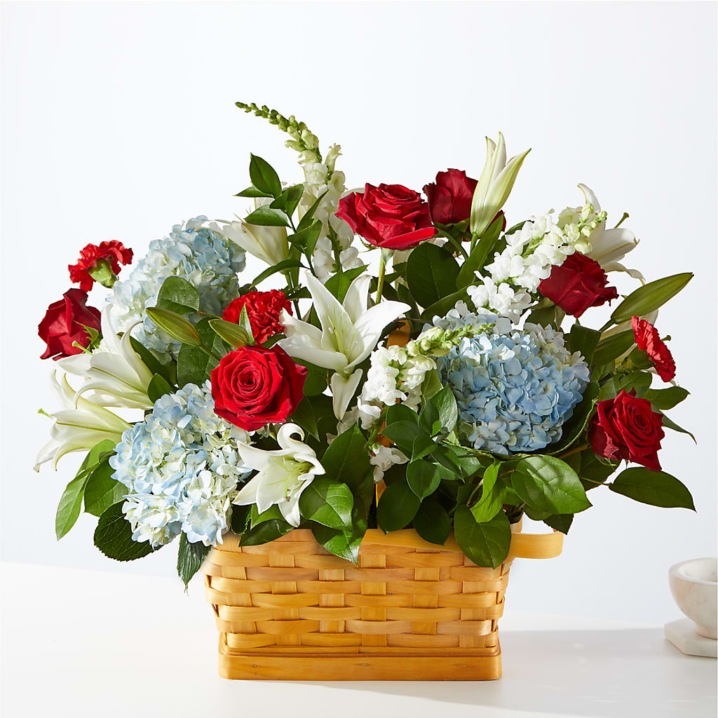 Greater Glory Basket – ROSEMARY & PEPPER FLOWER CO, Gaylord MI