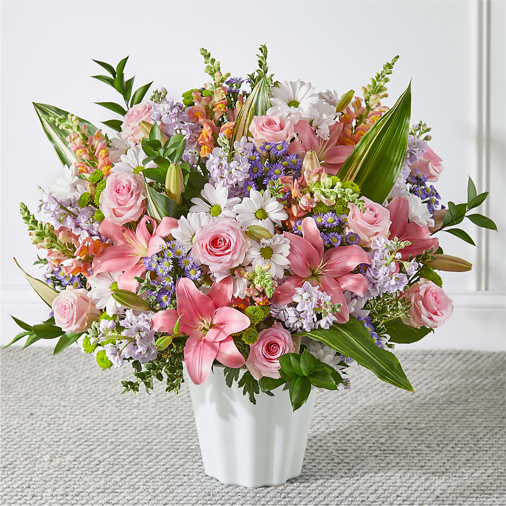 Abundant Compassion Floor Basket – ROSEMARY & PEPPER FLOWER CO, Gaylord MI