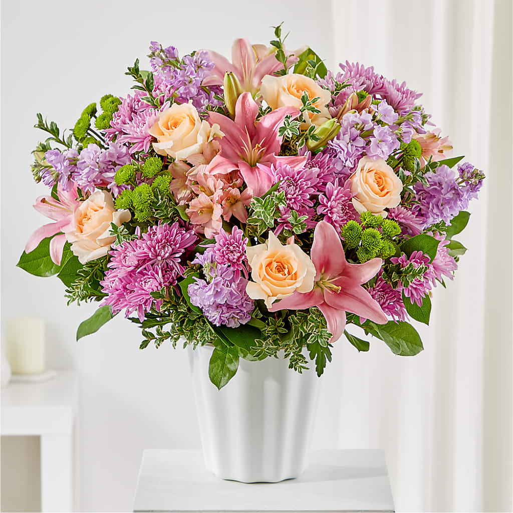 Supportive Embrace Tabletop Basket – ROSEMARY & PEPPER FLOWER CO, Gaylord MI