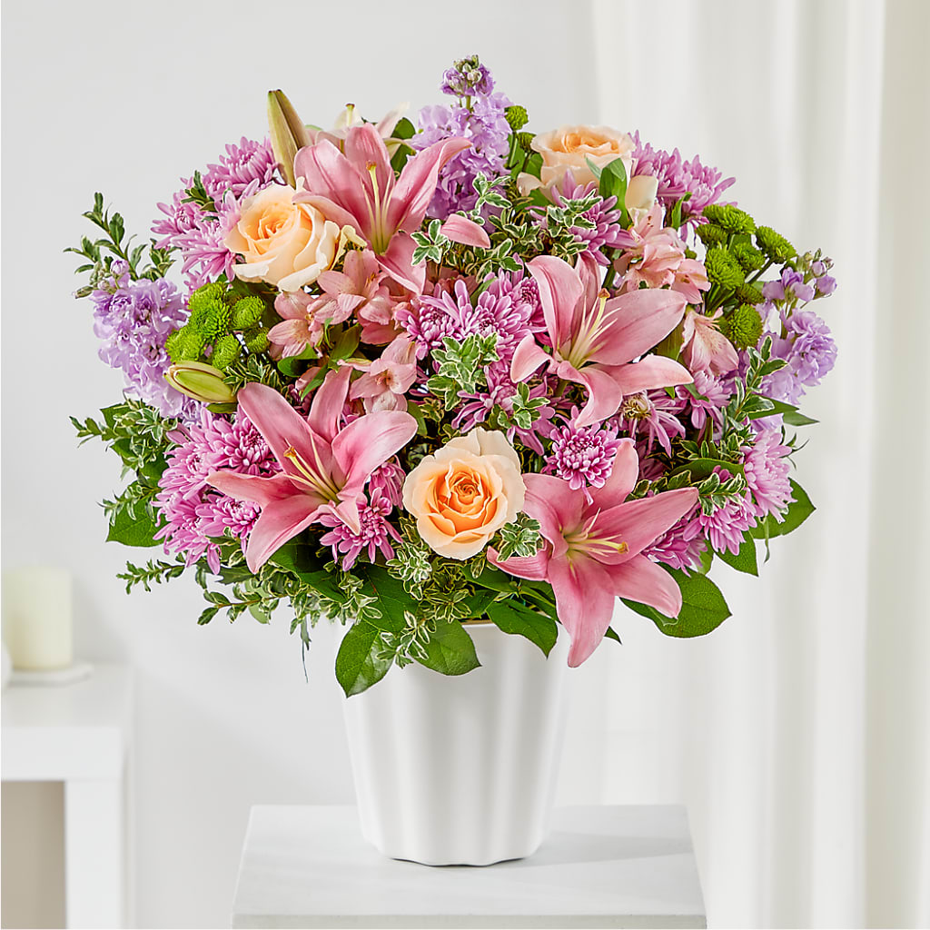 Supportive Embrace Tabletop Basket – ROSEMARY & PEPPER FLOWER CO, Gaylord MI