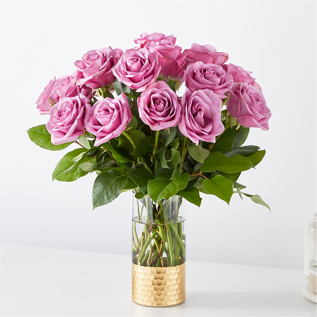 Secret Admirer Lavender Rose Bouquet – ROSEMARY & PEPPER FLOWER CO, Gaylord MI