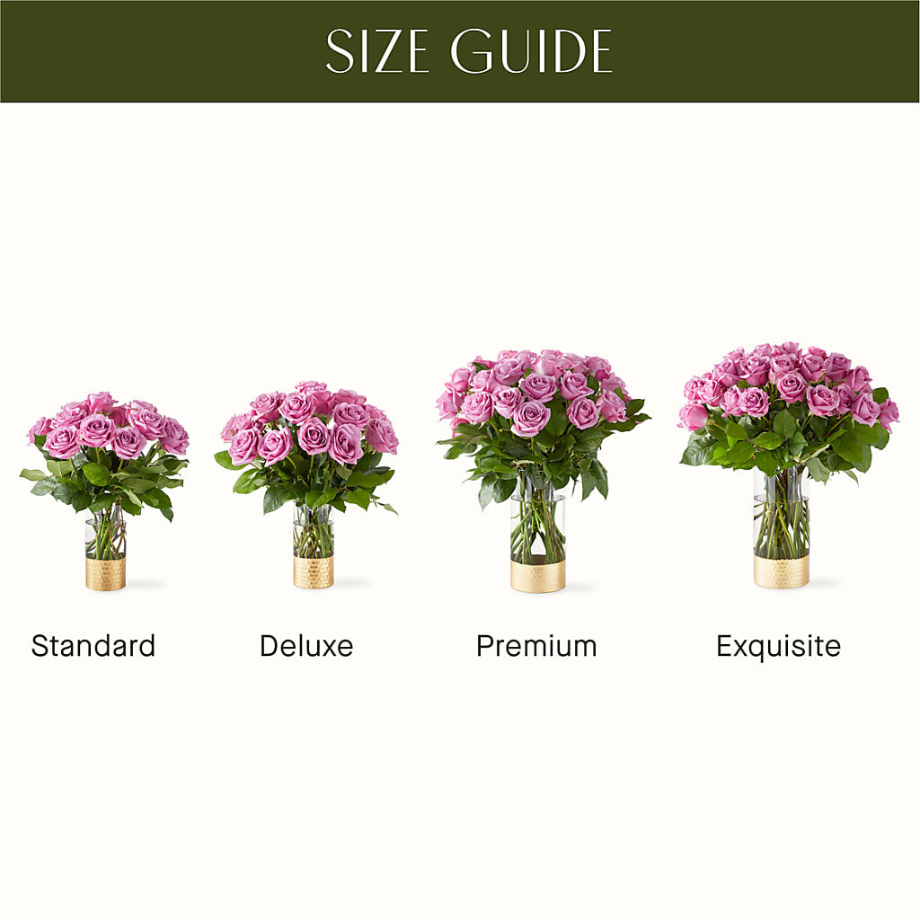 Secret Admirer Lavender Rose Bouquet – ROSEMARY & PEPPER FLOWER CO, Gaylord MI