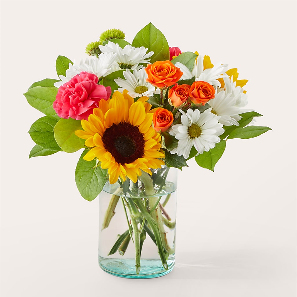 Sun-drenched Blooms Bouquet – ROSEMARY & PEPPER FLOWER CO, Gaylord MI