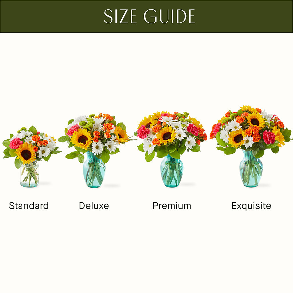 Sun-drenched Blooms Bouquet – ROSEMARY & PEPPER FLOWER CO, Gaylord MI