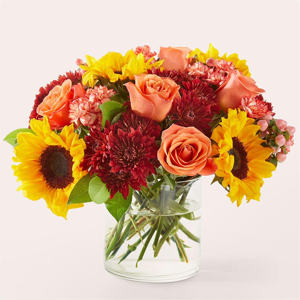 September Sunset Bouquet – ROSEMARY & PEPPER FLOWER CO, Gaylord MI