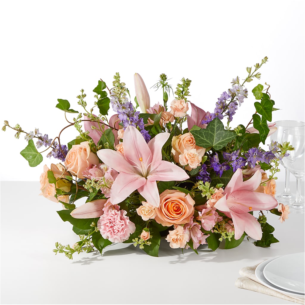 Blossom Time Centerpiece – ROSEMARY & PEPPER FLOWER CO, Gaylord MI