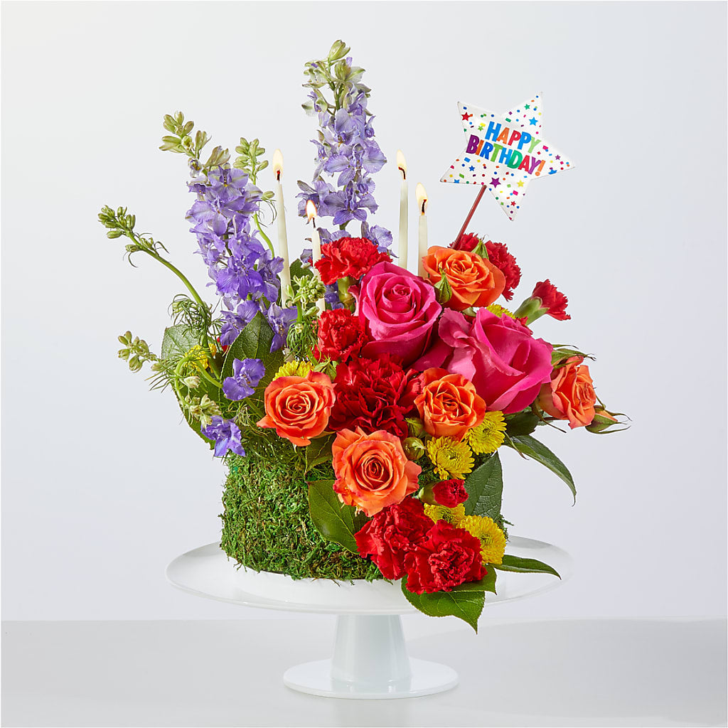 Best Year Yet Floral Cake – ROSEMARY & PEPPER FLOWER CO, Gaylord MI