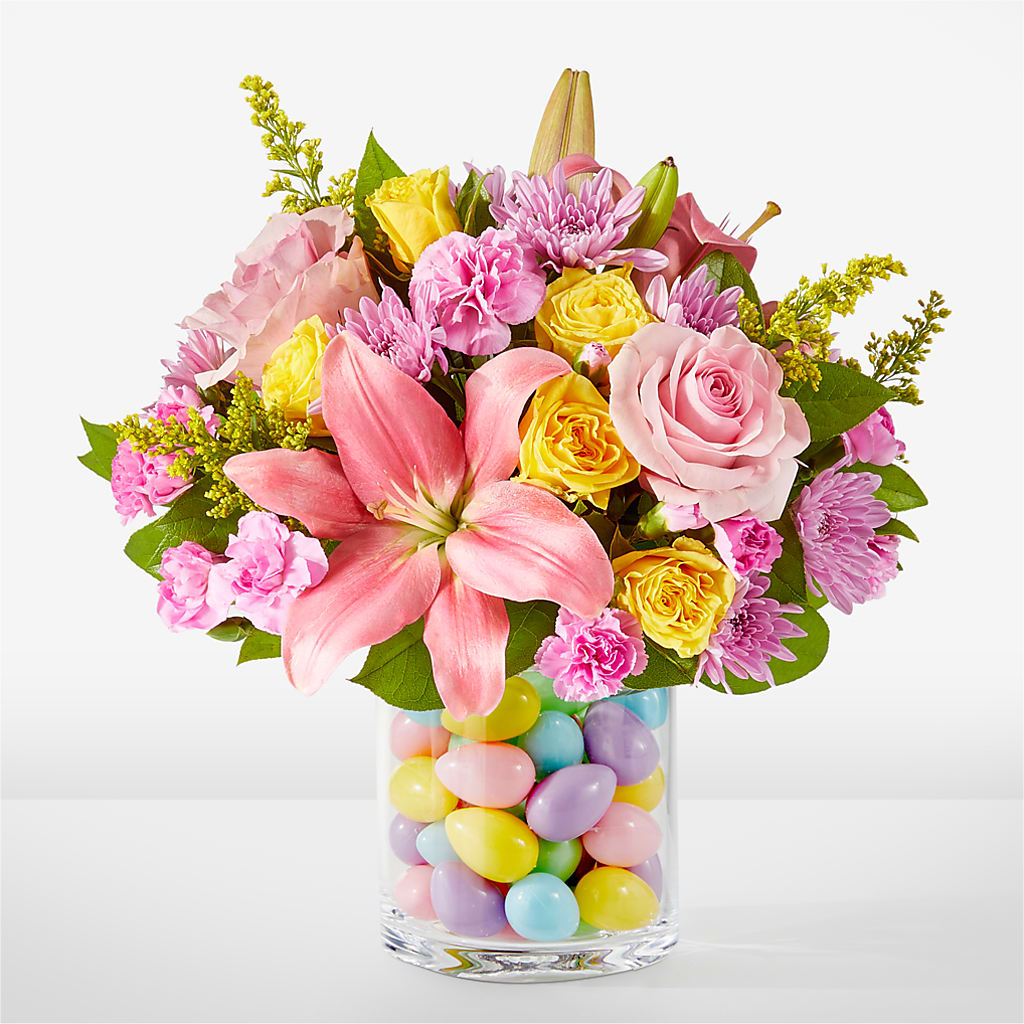 Easter Egg Hunt Bouquet – ROSEMARY & PEPPER FLOWER CO, Gaylord MI