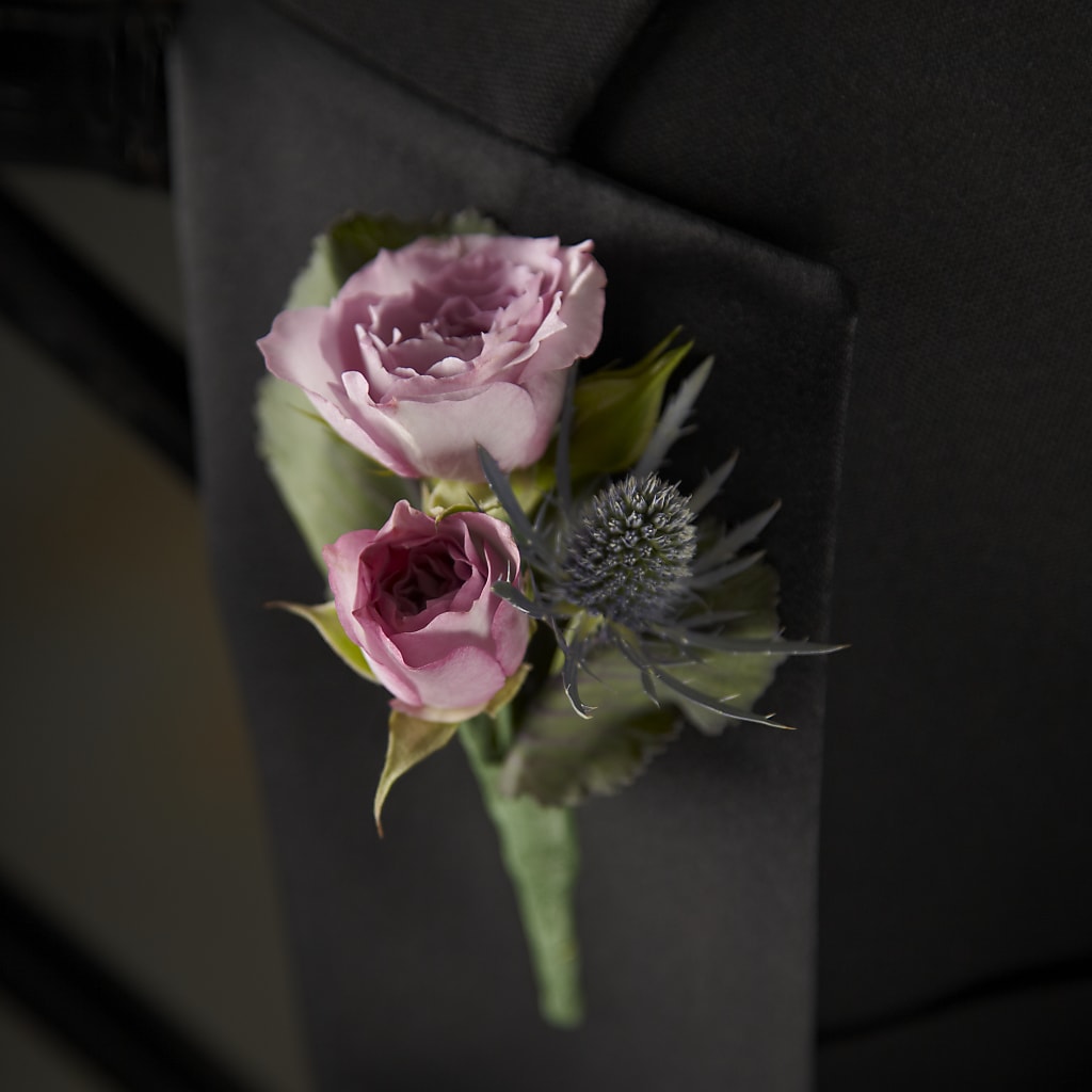 Veronica Boutonniere – ROSEMARY & PEPPER FLOWER CO, Gaylord MI