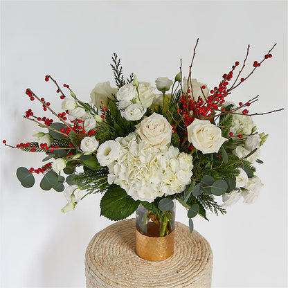 Frosted Windows Bouquet – ROSEMARY & PEPPER FLOWER CO, Gaylord MI