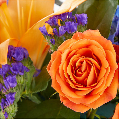 Radiant Citrus Box Bouquet – ROSEMARY & PEPPER FLOWER CO, Gaylord MI