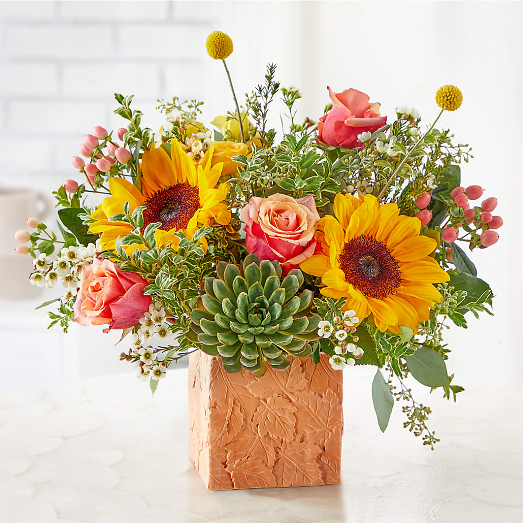 Sunflower Season Bouquet – ROSEMARY & PEPPER FLOWER CO, Gaylord MI