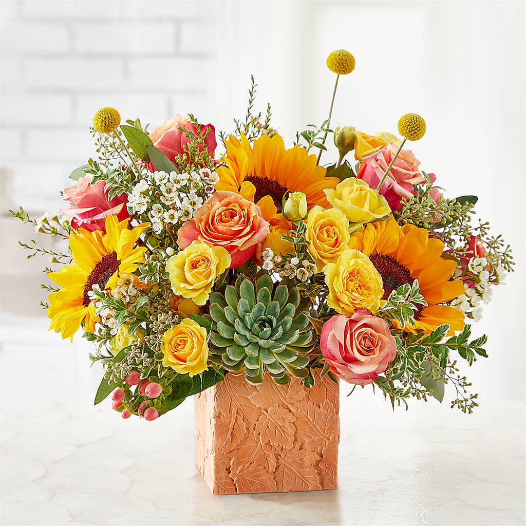 Sunflower Season Bouquet – ROSEMARY & PEPPER FLOWER CO, Gaylord MI